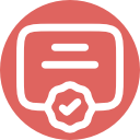 Icons - Circle Certificate - 128px