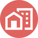 ICONS - Circle House City -128px
